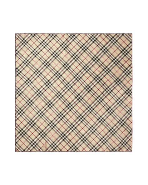 seidentuch senfgelb weiss burberry